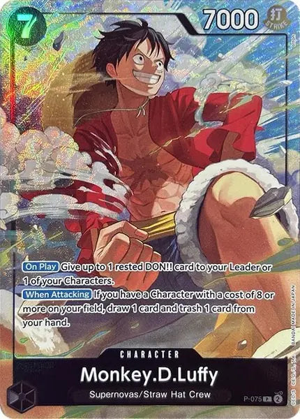 One Piece Card Game: Monkey.D.Luffy (Premium Card Collection -Best Selection Vol. 3-) (P-075)