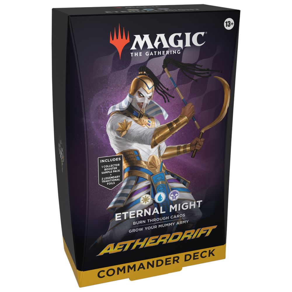 Magic: The Gathering – Aetherdrift Commander Deck: Eternal Might — main product image
