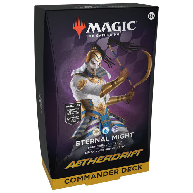 Magic: The Gathering – Aetherdrift Commander Deck: Eternal Might — main product image