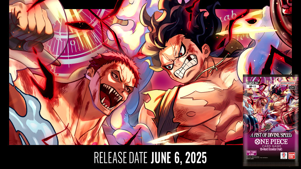 One Piece Card Game: A Fist of Divine Speed Booster Box (OP-11) — main product image