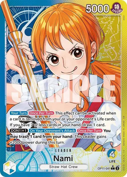 One Piece Card Game: Nami (Alternate Art) (OP11-041)