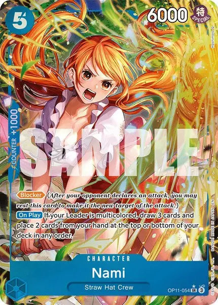 One Piece Card Game: Nami (Alternate Art) (OP11-054)