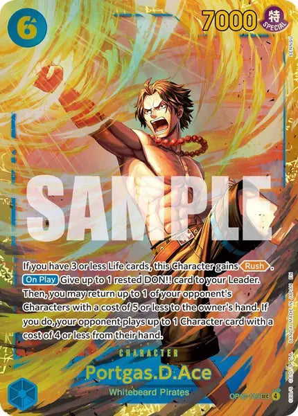 One Piece Card Game: Portgas.D.Ace (OP13-119)