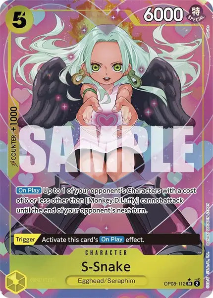 One Piece Card Game: S-Snake (Parallel) (OP08-112)