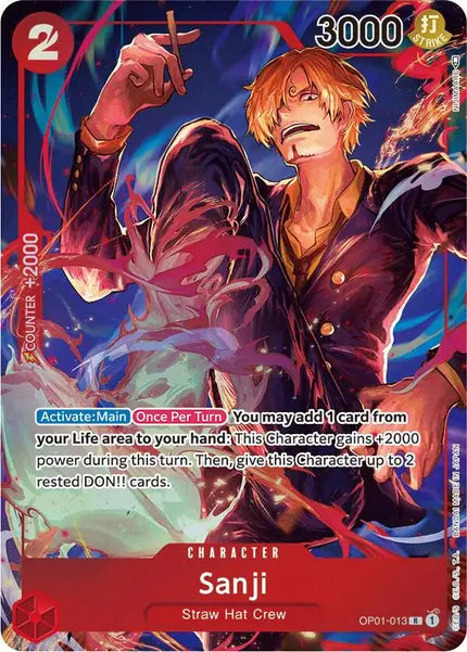 One Piece Card Game: Sanji (Parallel) (OP01-013)