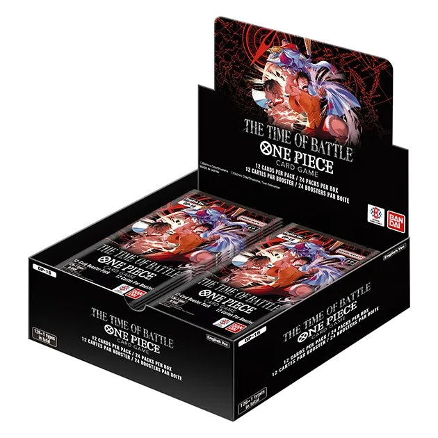 One Piece Card Game: The Time of Battle Booster Box (OP-16) — box artwork