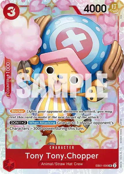 One Piece Card Game: Tony Tony.Chopper (EB01-006)