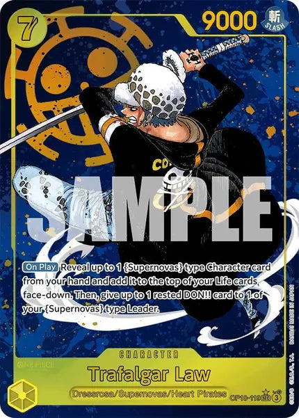 One Piece Card Game: Trafalgar Law (Parallel) (OP10-119)