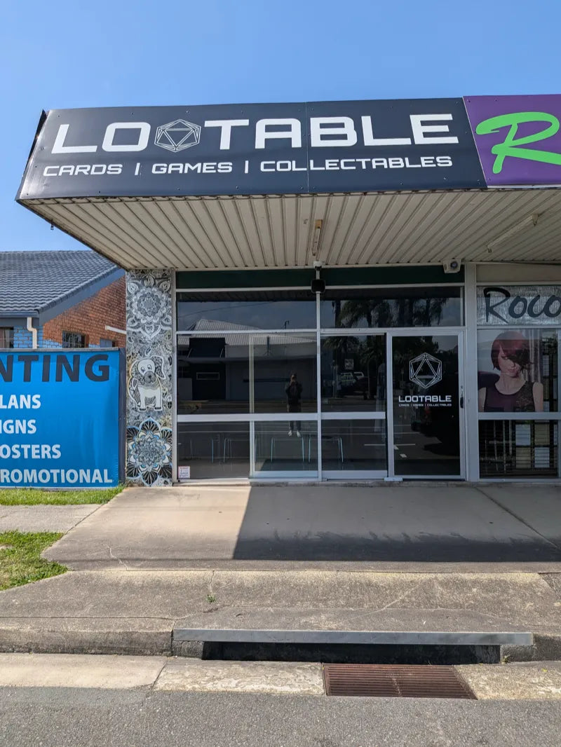 The Lootable storefront at 1/727 Nicklin Way, Currimundi, with the Lootable sign above the glass doors